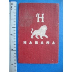 1950s Baseball Negro League,Fan Passport Havana Leons