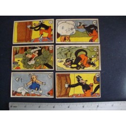 the wolf and the three little pigs,6 cuban Ambrosia Cards