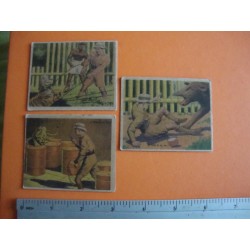 4 Adventure cards 1938,Cuba by Muniz,Havana Cuba