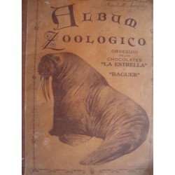 Album  Zoologico,  de La Estrella y Baguer,extreme rare - complete 230 cards,postalitas