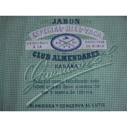Baseball-Club-Almendares-Havana-Cuba-Negro-Leagues-advertisement-Soap-1930s-rare