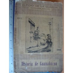 Historia de Guanabacoa 1946 signed by author Elpidio de la Guardia