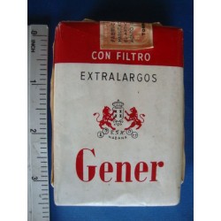 Gener full pack,unopened cigarette pack,rare