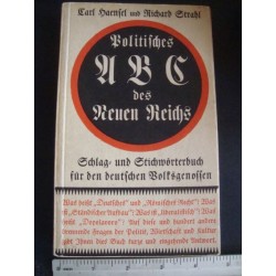 Political ABC of the new Reich, keyword dictionary for the German Volksgenossen,1 Edition