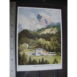 Der Berghof Haus Wachenfeld,Obersalzberg House from Adolf Hiltler,rare postcard