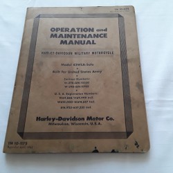 Harley-Davidson  Manual 1942 rare