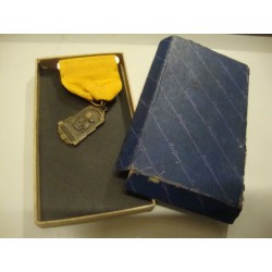 Colegio de Sarah Ashhurst,Science medal,ribbon in case ,Guantanamo ,Cuba 1950s