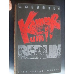 Kampf um Berlin,Joseph Goebbels rare Book