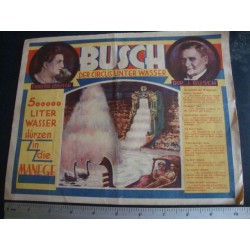 Circus Program Busch,advertisement NSDAP ADOLF HITLER, 1930s extreme rare