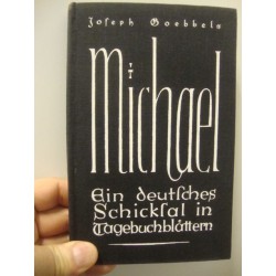 Joseph Goebbels ,Michel,very rare book with dust jacket 1929
