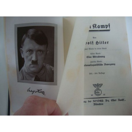 Adolf Hitler,Mein Kampf - My Struggle - Mi Lucha,orginal 1937