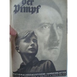Pimpf,Hitler YOUTH PERIODICALS,complete Year 1940,rare