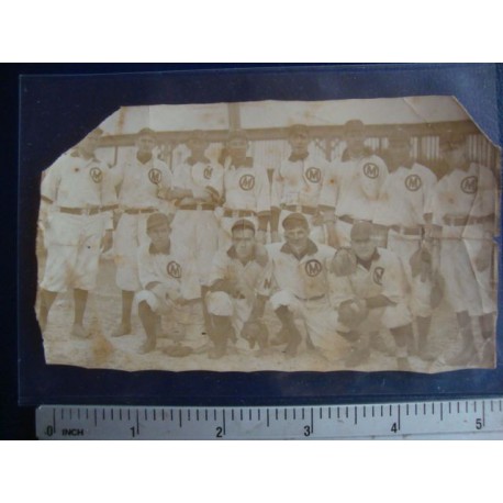 cuban Baseball Team Photo,unknown Matanzas(?) appr.1920 collection,negro ,black league