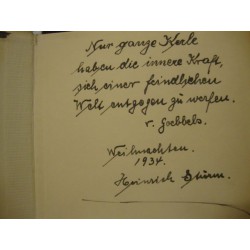 Josef Viera – Der Kampf um der Feldherrnhalle,signed book by Heinrich Sturm,1934