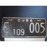 black License Plate,Diplomatic Cuba