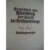 Stammbuch,family coming book,original signed  Wilhelm Liebel,Mayor Nuremberg,Stadt der Reichsparteitage