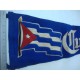 Cuban Flag pennant,1950s Made in Cuba,Label