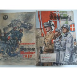 2 special editions,die Wehrmacht 1937 maneuver +Italy's wehrmacht and the visit to the Fuhrer