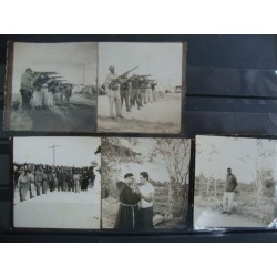 orginal Photos firing squad cuban revolutionaries,near Havana Cemetery,1960s,terrible