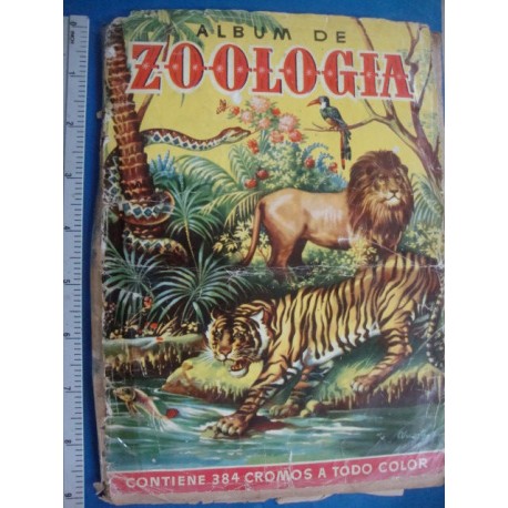 Zoologia, first Album de Postalitas, short of 384 cards,complete