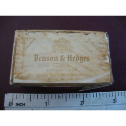 Cigarette pack,Cigarrillos Benson& Hedges Crown Gold,for Cuba,unopened 1940s