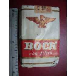 Cigarette pack,Cigarros BOCK  with Filters ,unopened 1940s,extreme rare