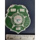 Police Badge,cuba PNR Policía Nacional Revolucionaria,green ,Cienfuegos 1970s