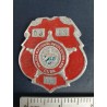 Police Badge,cuba PNR Policía Nacional Revolucionaria,red,Ciego de Ávila 1970s