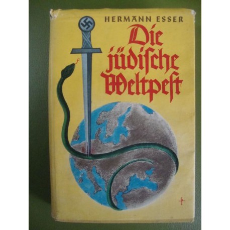 The Jewish world plague , jews twilight on the globe ,rare anti-Semitism book