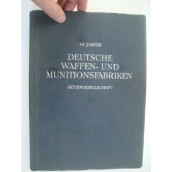 50 years of german weapons and ammunition factories ,1939 Quandt VDI,extreme rare book
