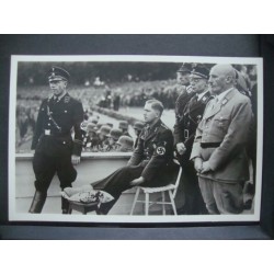 Reich Party Rally 1933, Austrian Gauführer Franz Hofer + Julius Streicher, postcard