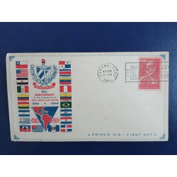 1940 Philatelic sheet, Pan- American Union FDC