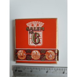 2 full  cigarette boxes,Salem  No.5 + Regie 4,German control character swastika