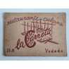 Restaurante Cubana la Carreta,Vedado Habana,1960 rare Souvenir Photo Folder