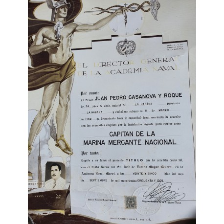 military documents cuba 1940s, extremely rare, all from one person