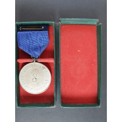 Police 8 Years Long Service Medal in Case