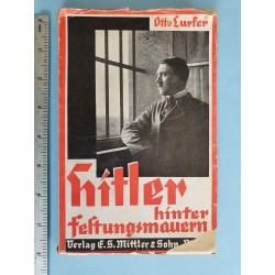 Hitler behind fortress walls: a picture from cloudy days,SS Sturmfuhrer Otto Lurker 1933 signed by 12 BDM Girls