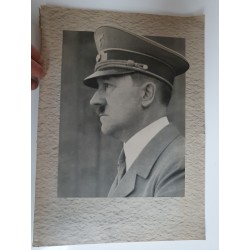 Our Fuhrer to Adolf Hitler's 50th birthday on April 20, 1939, special edition Illustrated Observer with Poster