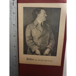 Hitler as you don't know him - Hitler wie Du ihn nicht kennst,extreme rare brochure app.1933-35