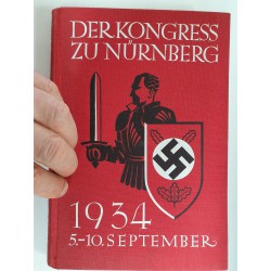 The Nuremberg Congress from September 5th to 10th, 1934,rare!!!