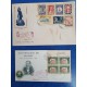 4 First Day Cover Jose Marti, Cuba 1953