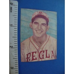 Ambrosia ,Orlando Suarez, Regla Baseball Card 1943 Amateur Cuba