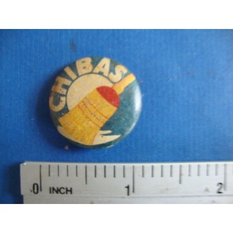 Eduardo Chibas,political button,pin