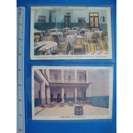 Gran Hotel,Camaguey 3 Postcards,Cuba