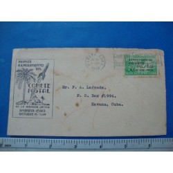 First Day Cover with Official cachet,Cohete Postal 1939