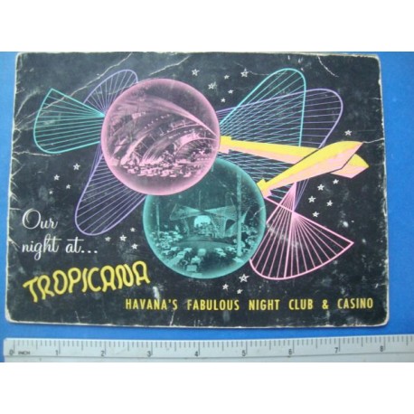 1960s Tropicana Night Club Souvenir Photo Folder,No.13178